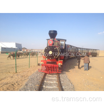 Locomotora de tráfico del camino del desierto